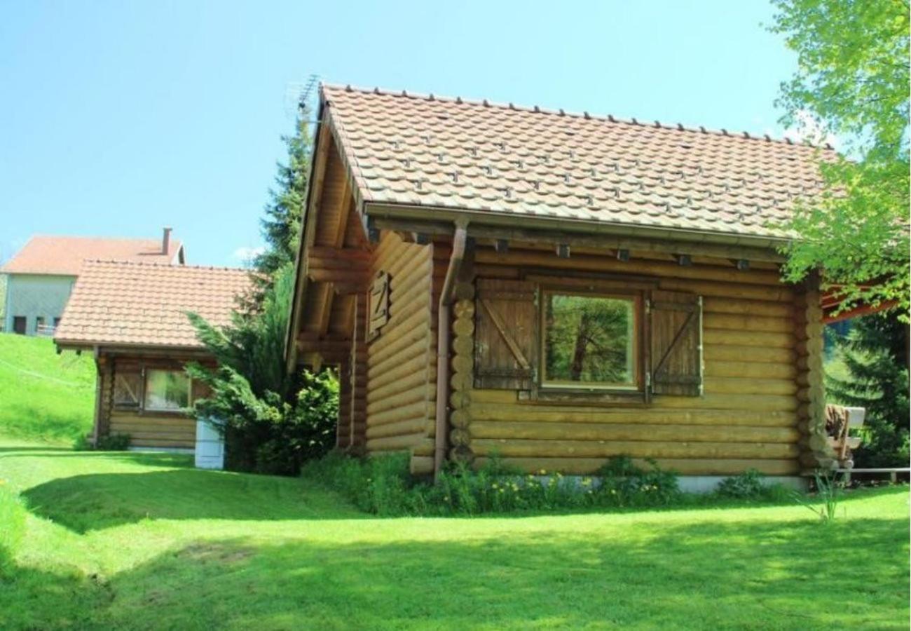 L'OURSBLANC Chalet en rondins La Bresse Buitenkant foto